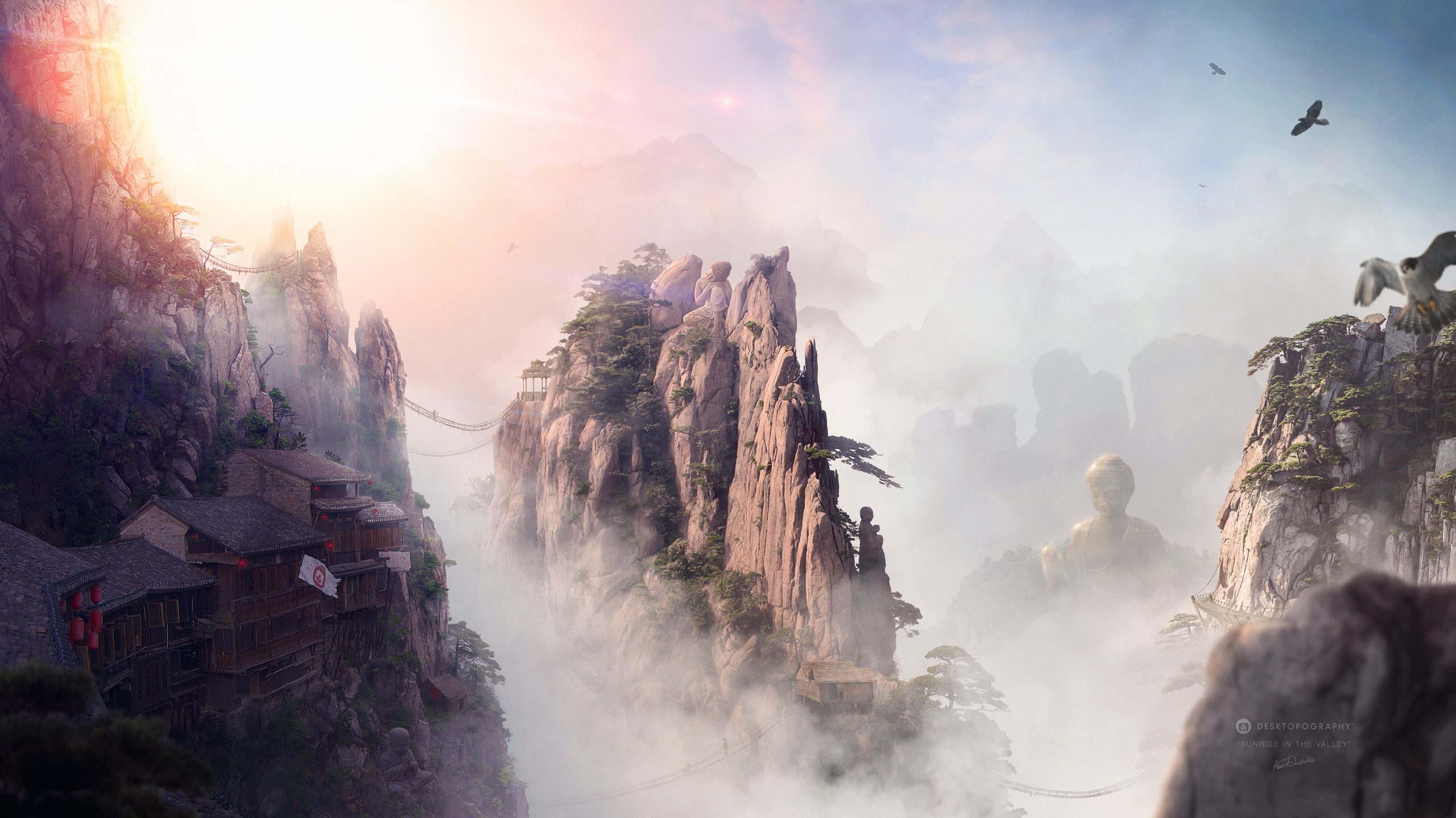 Sunrise in the Valley